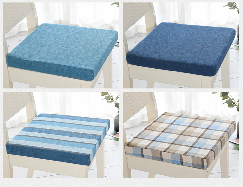 Tuỳ chỉnh lanh gai đệm xốp cửa sổ khoang đệm đệm đệm ghế sofa ghế văn phòng đệm đệm tùy chỉnh - Ghế đệm / đệm Sofa thảm trải ghế sofa mùa hè