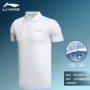 Li Ning ngắn tay T-Shirt nam 2018 mùa hè mới đích thực nam Slim áo thể thao và giải trí thoáng khí POLO áo sơ mi áo polo nam