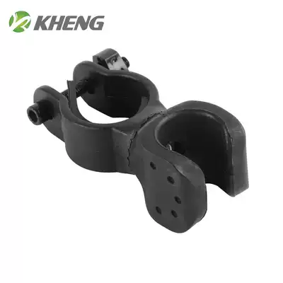 Bicycle lamp holder Mountaineering car lamp clip flashlight bracket riding Wanduo lamp holder bicycle parts