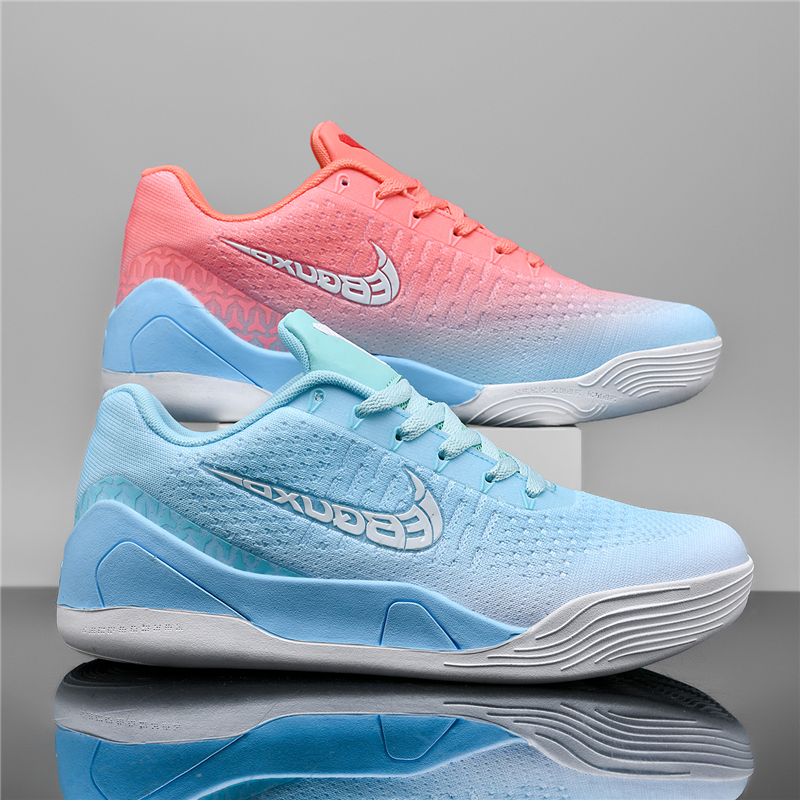 Kobe 9Th Generation Yuanyang Basketball Shoes Kobe9 Men's and Women's Green Hornet Wear-Resistant Non-Slip Sports Shoes Student Practical Sneakers Kobe 9Th Generation Yuanyang Basketball Shoes Kobe9 Men's and Women's Green Hornet Wear-Resistant Non-Slip Sports Shoes Student Practical Sneakers