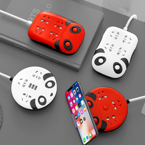 Socket panel multi-hole plug-in multi-function household cable usb plug-in board dormitory student plug-in board with cable