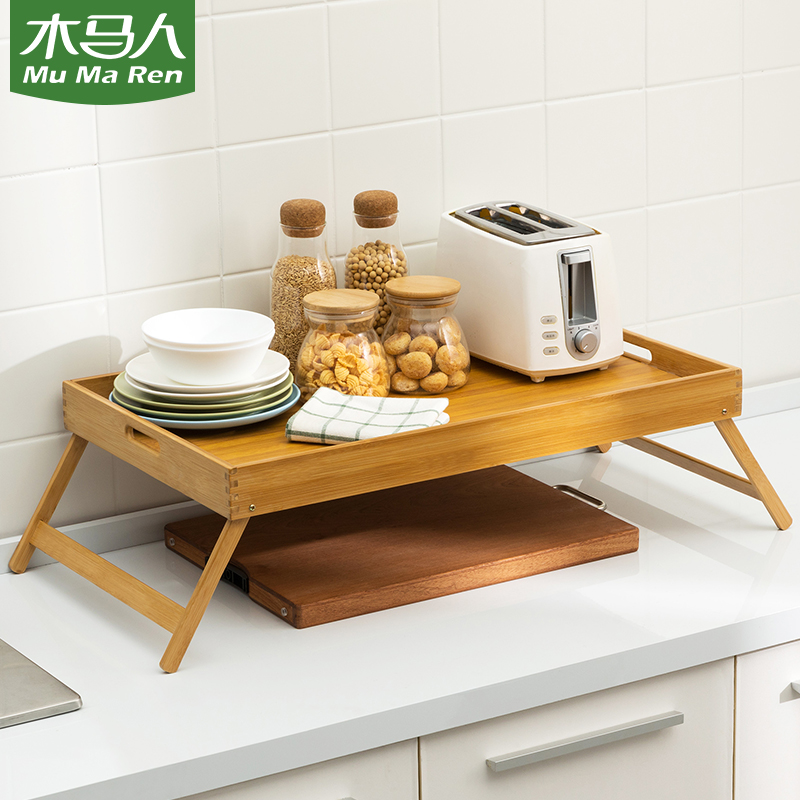 Carousel tea tray Home Depot Non-solid wood Bamboo Small Tea Table With Tea Cup Drain Water Dry Tea Table Simple