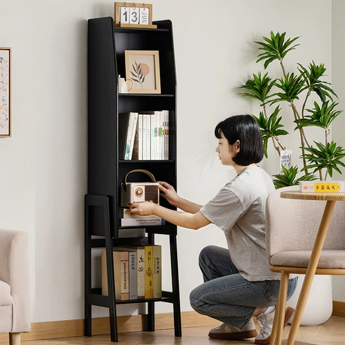 Книжная полка, книжный шкаф, простой многослойный стенд для спальни