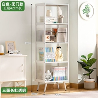 [Трехсторонний прозрачный полы белого цвета.