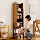 Кухонная стеллаж для хранения напольная многослойная многослойная стеллаж для хранения микроволновой печи буфет для хранения посуды домашний встроенный шкаф