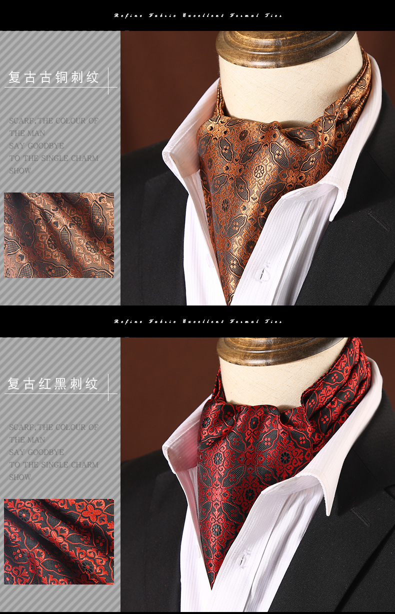 Echarpe pour homme en De la soie - Ref 3161121 Image 12
