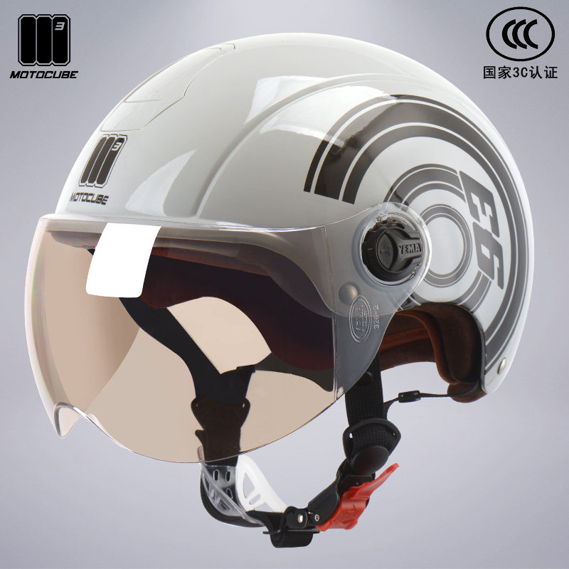 3C certified Mustang Motocube electric car helmet female summer four seasons universal sunscreen electric car helmet male