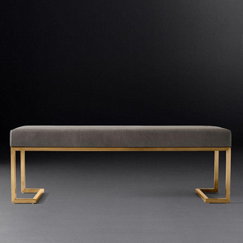 Nordic Clothing Shop Fitting Room Bench Cap Modern Minima Sofa Strip Bed Tailstool Fashion Rest Test Shoe Mall New