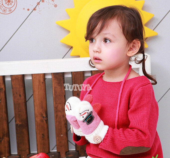 Gants pour enfants en de laine - Ref 2146634 Image 11