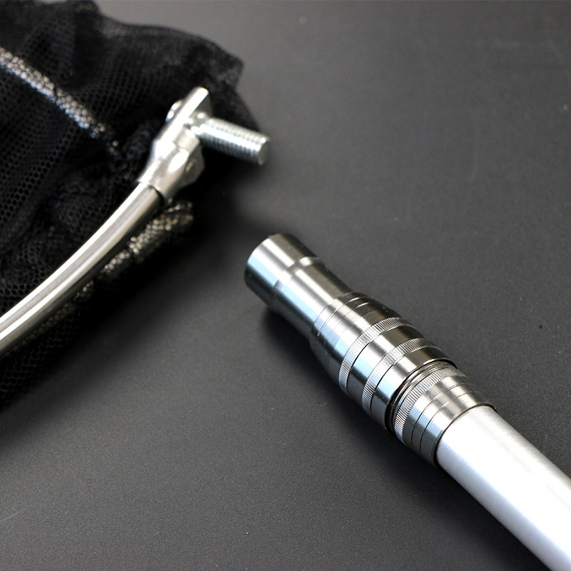 Qingyi high carbon fishing net 2 1 2 4 2 7 3 0 meters telescopic and positionable carbon fishing net stainless steel mesh head