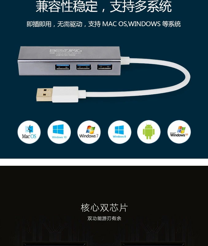 Mac Apple máy tính xách tay cáp usb chuyển đổi macbook máy tính pro adapter-c mạng giao diện không khí loại-c lần lượt hdmi Lenovo docking station Huawei hub kê phụ kiện