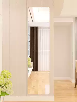 Full-body Mirror Wall self-adhesive mirror sticker girl bedroom girl dormitory student low price soft rental mirror