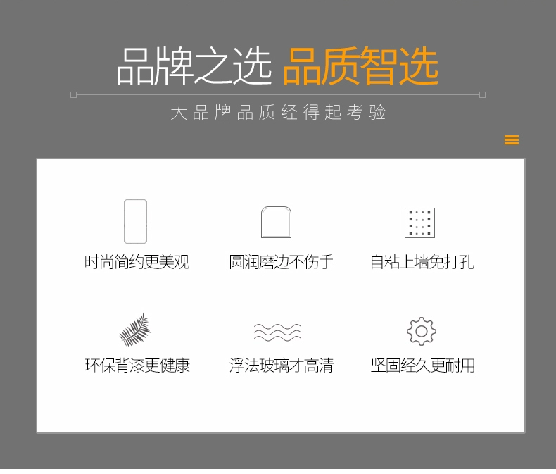 Gương toàn thân gương nhà phòng ngủ treo tường gương gương tường sinh viên ký túc xá nữ phòng ngủ dán phù hợp gương treo tường - Gương