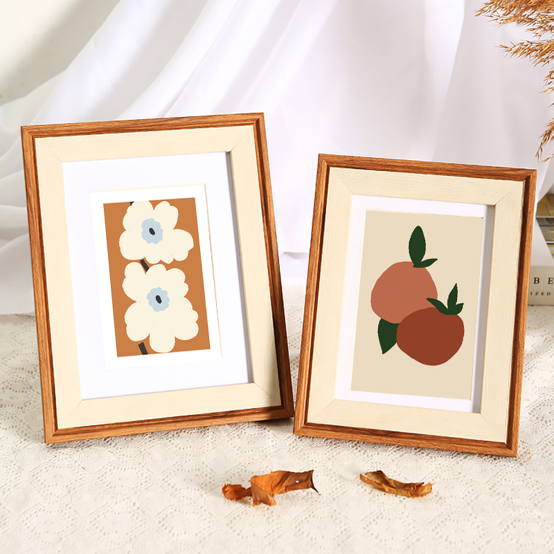 Small freshener photo frame swing table 5 inch 6 6 7 7 8 inch photos Showcase Tabletop Pendulum frame Framed Wall-mounted Wall Booking a4