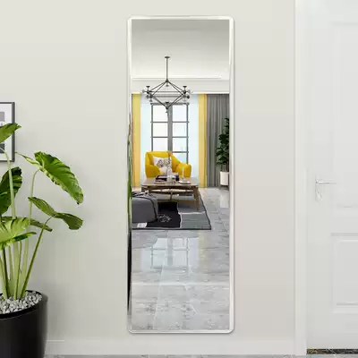 Explosion-proof full body full body mirror wall sticker Self-adhesive wall sticker custom household large fitting bedroom living room ins wind