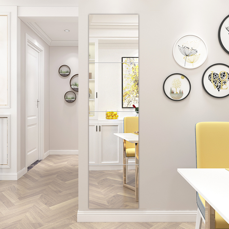 Dance studio mirror home wall stickers self-adhesive practice room classroom gym yoga dancing wall stickers