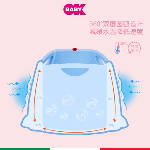 okbaby Детская ванна, двухэтажное средство детской гигиены, термос для купания