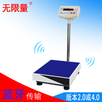 Unlimited Bluetooth electronic scale 4 0 Wireless 2 0 Support Hetai software APP development 100kg electronic weighing platform scale