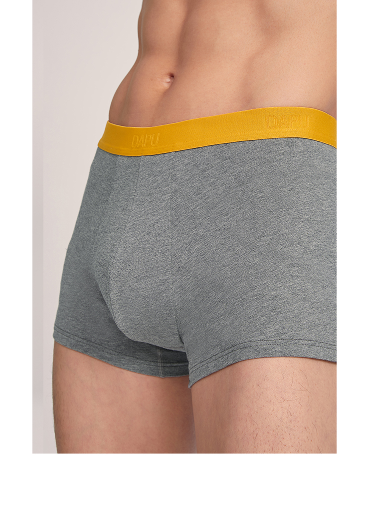 [4 Pack] Quần lót Dapu nam mùa hè mỏng 60s Modal Cotton thoáng khí mồ hôi kháng khuẩn Boxer - Nam giới quần xì nam độc lạ