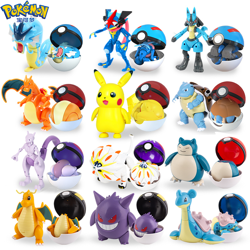 New Gengar Pokémon Transforming Poké Ball Charizard Toy Doll with Movable Joints Pet Figure Master New Gengar Pokémon Transforming Poké Ball Charizard Toy Doll with Movable Joints Pet Figure Master