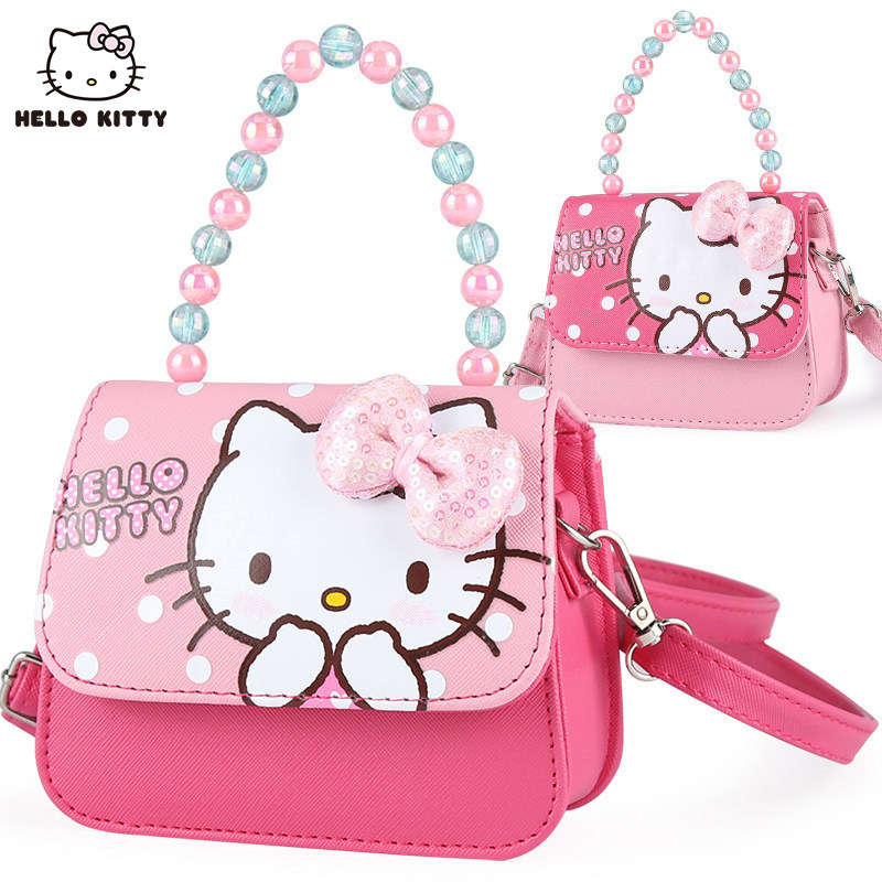 Hello Kitty children bag girl princess fashion bag girl slanted satchel bag baby handbag cute