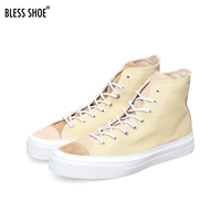 BLESS SHOE B6 loạt đơn nhất Giày mùa hè phối màu cao cấp Đôi giày thông thường Giày thủ công - Giay cao giày lười thể thao nam