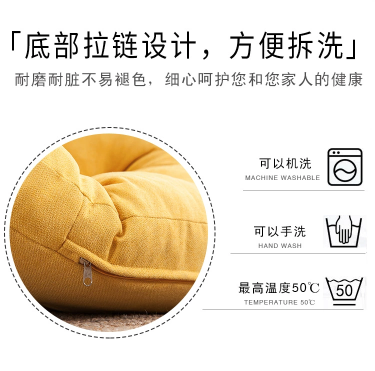 tâm gấp tatami ghế sofa nhỏ beanbag beanbag đơn ghế boong ban công căn hộ nhỏ phòng ngủ cute girl của - Ghế sô pha