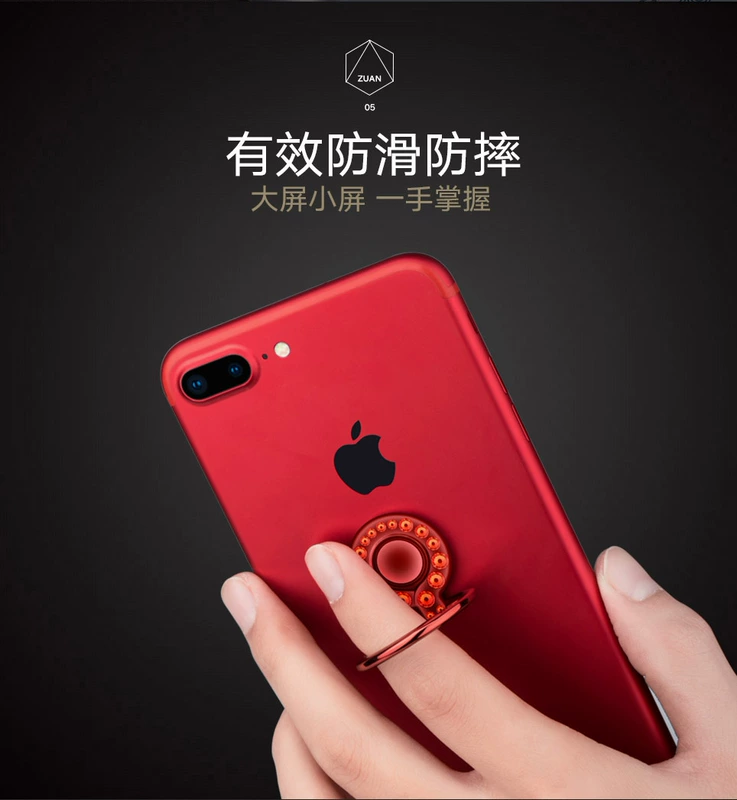 Giá đỡ điện thoại di động nữ mô hình Huawei vivo nhẫn đa năng giá đỡ iPad kim loại phổ thông máy tính để bàn xe lười - Nhẫn