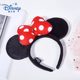 Shanghai Disney headband ຂອງແທ້ Mickey headband ຜູ້ໃຫຍ່ທີ່ແທ້ຈິງ Minnie headband ຫູເດັກນ້ອຍອຸປະກອນຜົມສໍາລັບແມ່ຍິງ