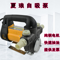 Xia Lang Xialang Electric Oil Pump Desktop Pump Oil Gear Oil Diesel DC Self-priming Pump 24V12V220V