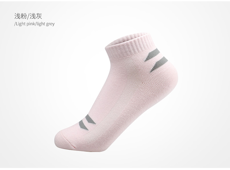 Vớ elastic ngoài trời của Mỹ mùa hè nữ khử mùi thấm mồ hôi thể thao thấm nước cotton chạy thoáng khí mang vớ nữ - Vớ thể thao tất thể thao feetures