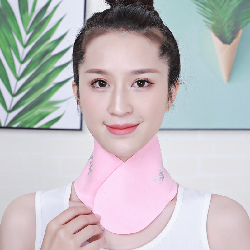 Printed neckband neck film stick neck fixed mask moisturizing cool bib neck dilute neck lines skin care neckband