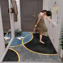 Door mat into the door Household wipe-free living room carpet Nordic easy-to-take care of bed front door mat into the door dirty-resistant