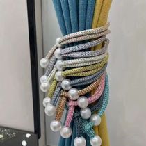 Factory direct sales wholesale adjustable curtain straps curtain accessories no punching simple modern luxury strap new style