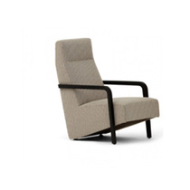 Single sofa chair full leather simple modern casual VAST fabric tiger chair chair solid wood chair furniture