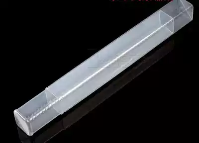 Cutting tool transparent stretch and telescopic plastic packaging box square pull cutter drill bit packaging box