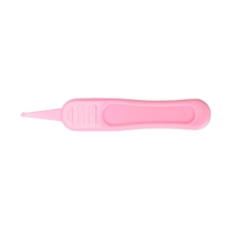 Childrens earwax baby newborn round head safety special cleaning clip nose baby booger clip ear tweezers
