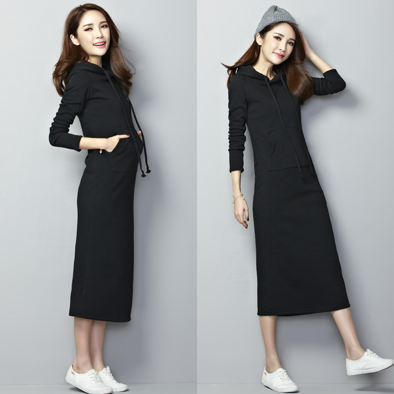 Dresser 2022 new Spring and Autumn Han long - sleeved long - sleeved long - sleeve menu dress