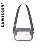 三色补丁 Брендовая сумка на одно плечо, универсальная небольшая сумка, сумка через плечо, Южная Корея