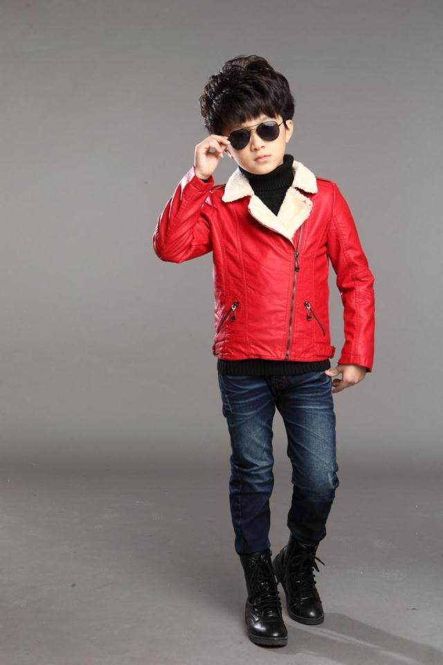 Blouson enfant en cuir PU - Ref 2159409 Image 20