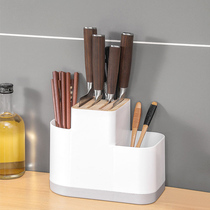 Knife holder sub-kitchen shelve with knife holder chopstick holder chopstick holder chopstick cylinder integrated with kitchen knife holder