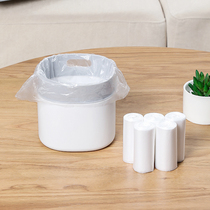 Desktop mini garbage bag thickened disposable small small number on-board domestic cat sand cat litter plastic bag