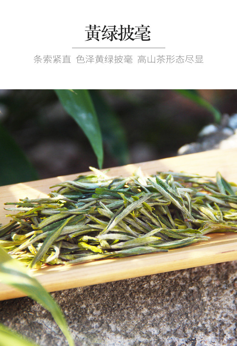 国家地理标志产品 抱儿钟秀 特二级霍山黄芽 220g 图8