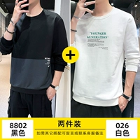 8802 черный +026 белый