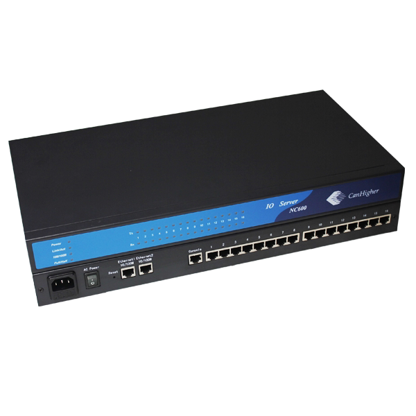 Conghai NC616E-2AC serial port communication server CanHigher 16 mouth RS232 dual network double electric