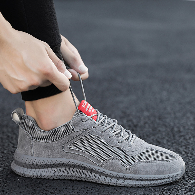 2022 New Summer Sports Casual Running Tide Shoes 100 Hitch Ride Tide Net Face Breathable Men's Shoes Teen Mesh Shoes