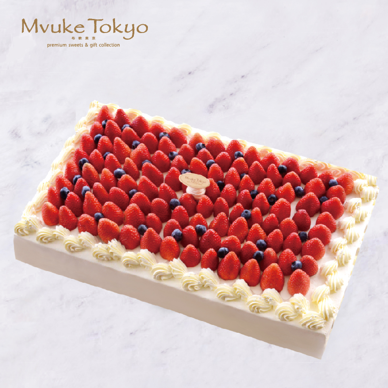 Bugo Tokyo Strawberry Cream Celebration Cake Large Size Birthday Party Shanghai Beijing and other places for pickup or delivery