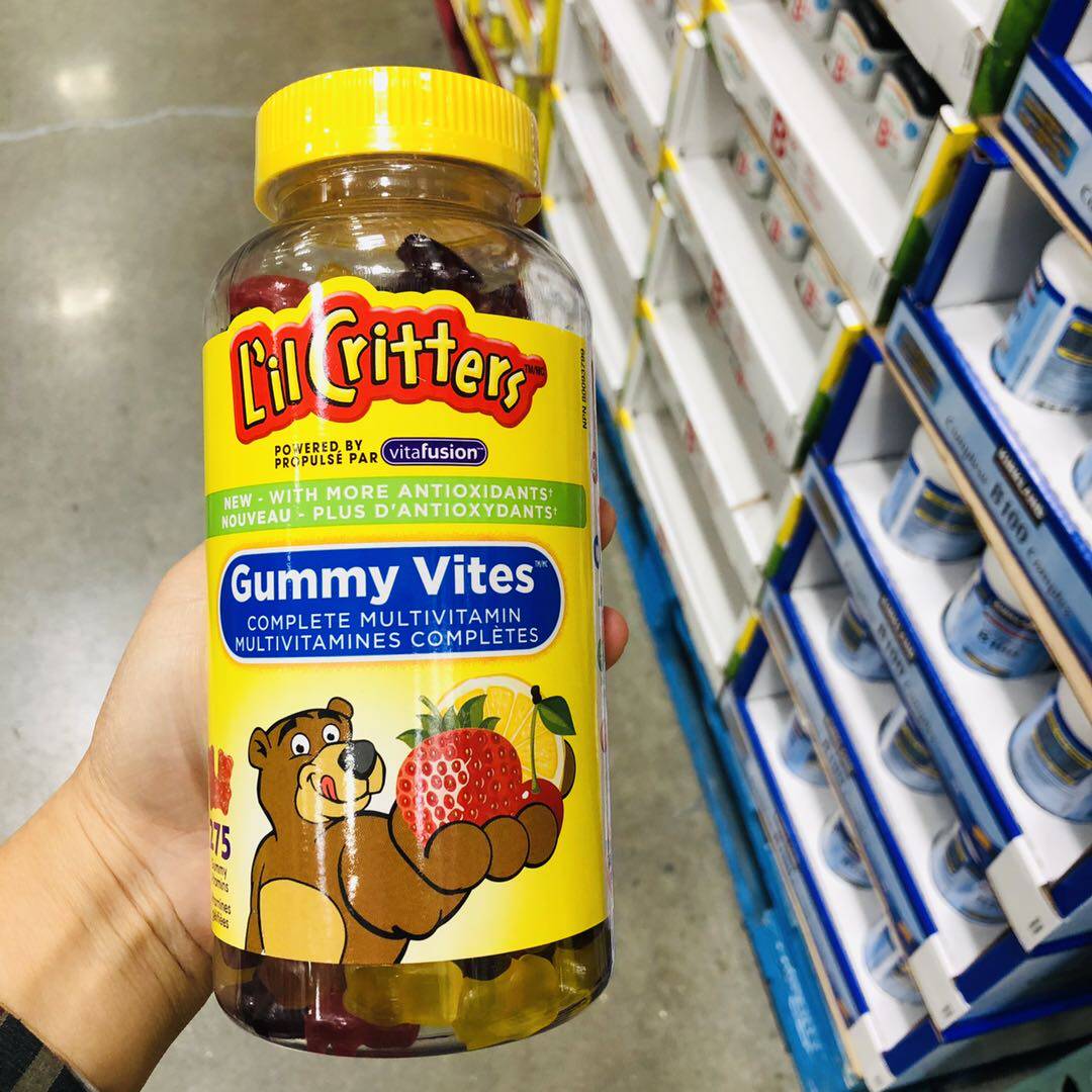 Canada Lil Critters Little Bear Sugar Children's Multivitamin Sugar 275 Vitamin Vitamin