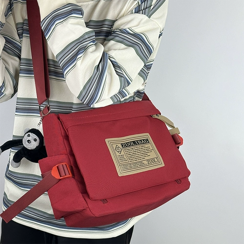 Японская ретро брендовая сумка на одно плечо на ремне, вместительный и большой рюкзак, сумка через плечо, подходит для студента