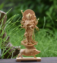 Japans direct mail Buddha statue Mori Zhitian wooden Buddha statue